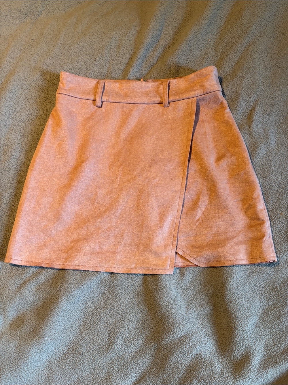 Women's Wrap Mini Skirt in Pink